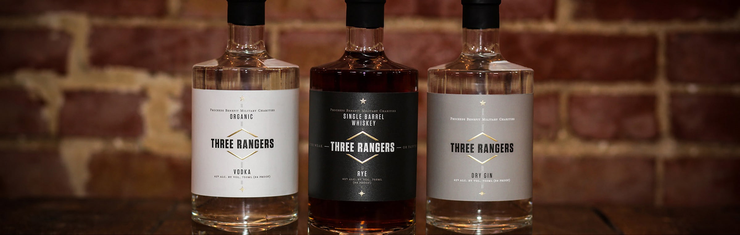 Three Rangers Bottles