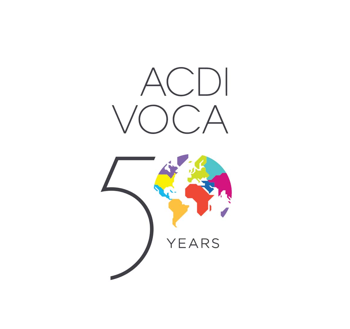 ACDI/VOCA Logo on White