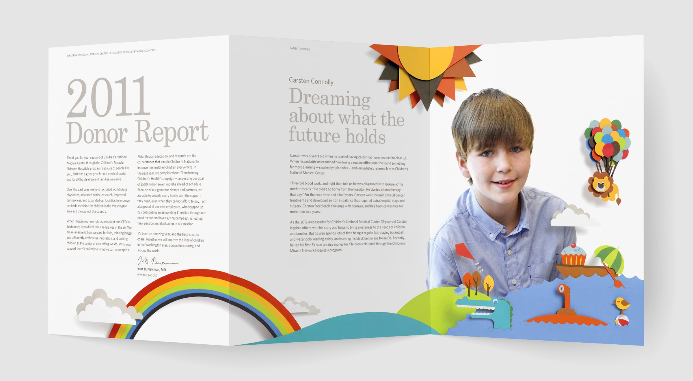 Children's National Donor Report Spread 01