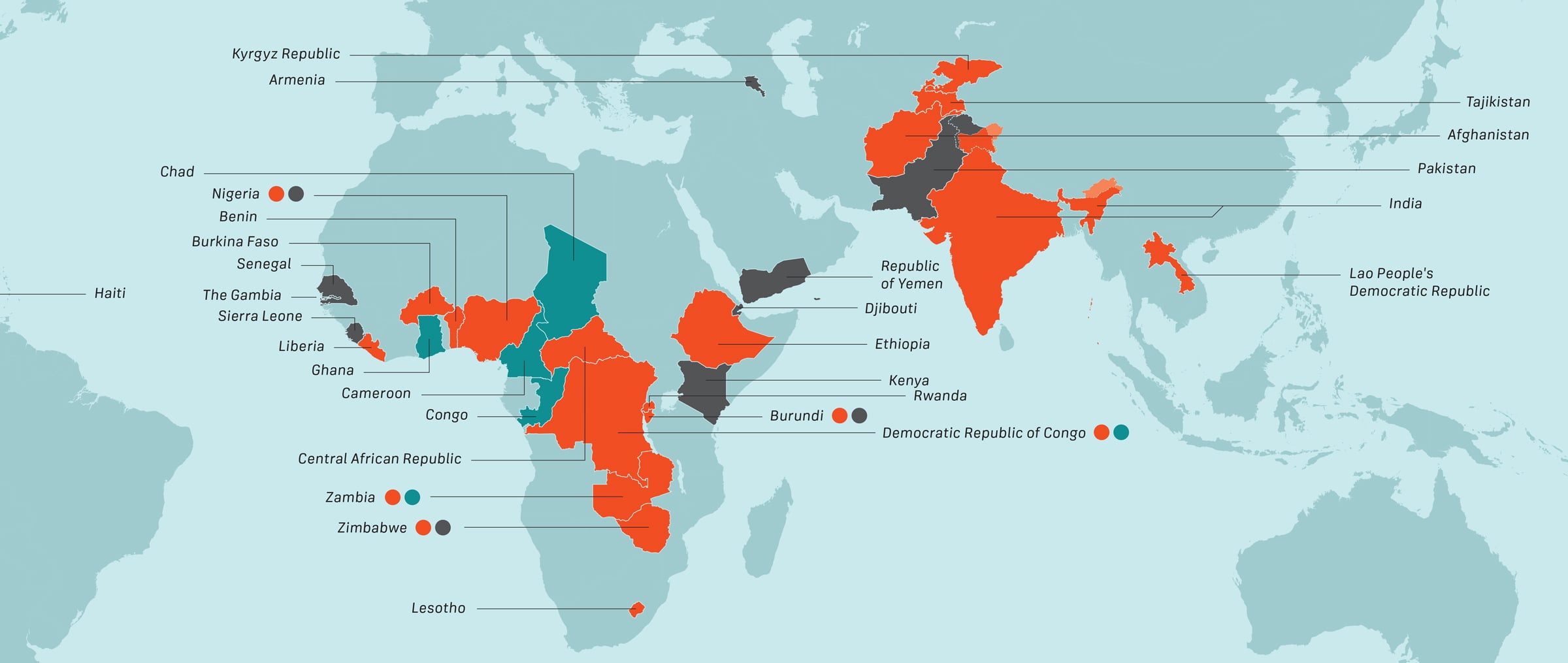 The World Bank Report Map